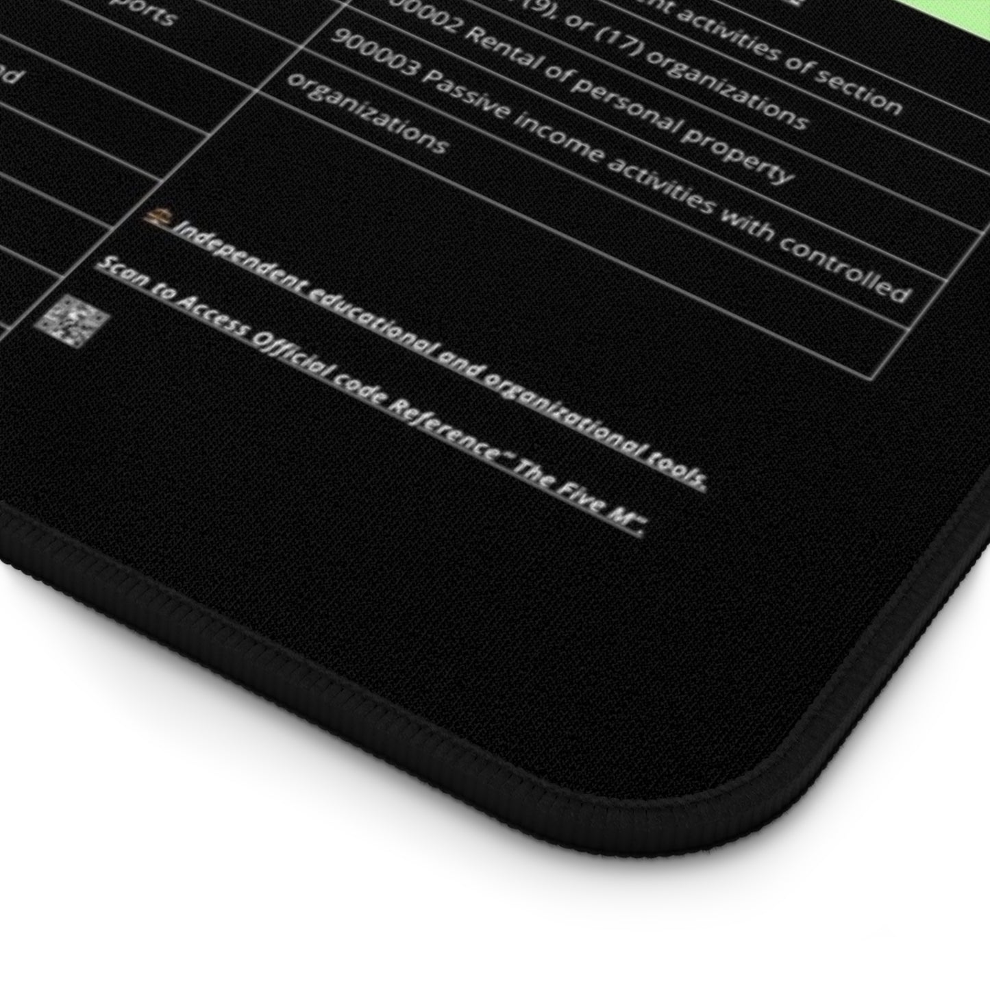 Tax Code Reference - 🟩