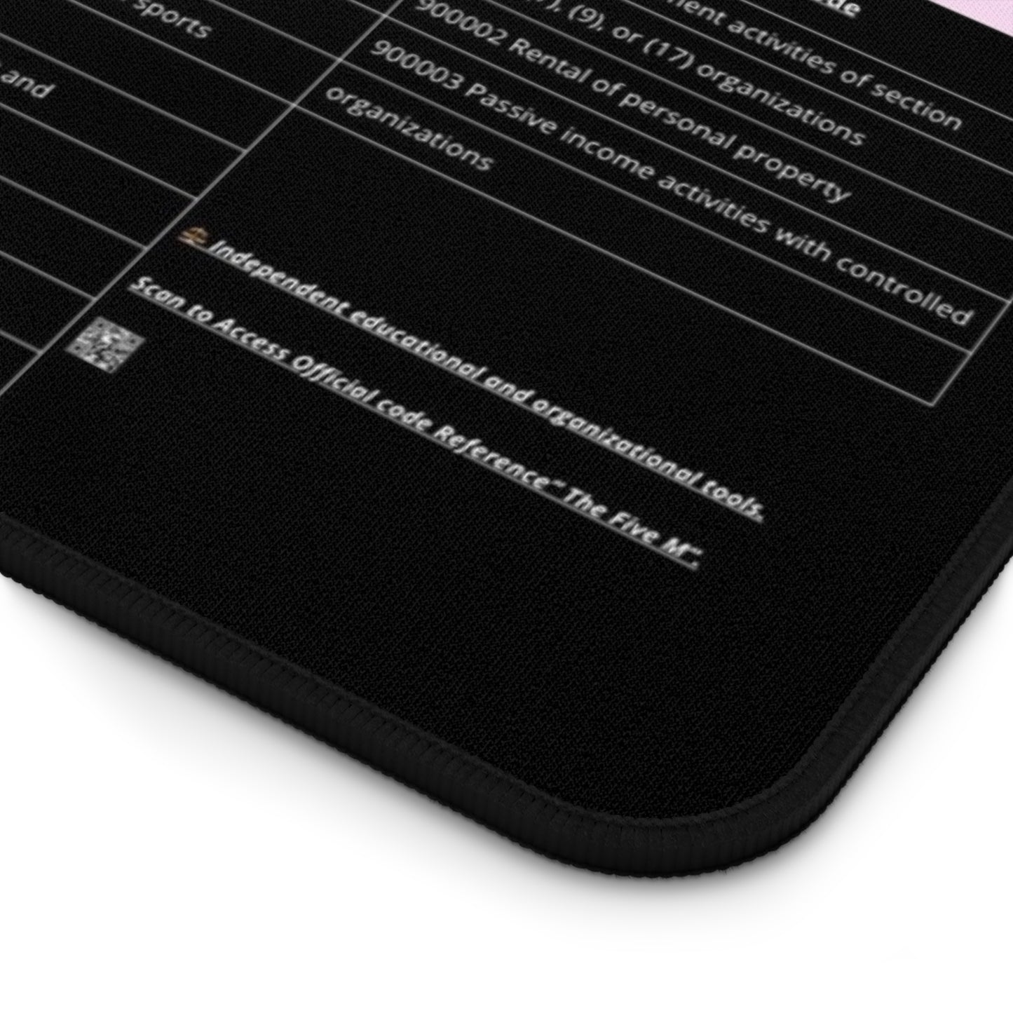 Tax Code Reference - ⬜